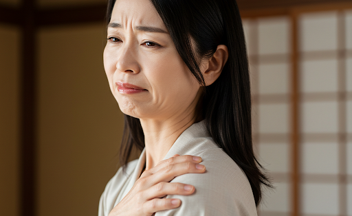 肩や背中のはりで頭痛や吐き気があって困っている方への解決策