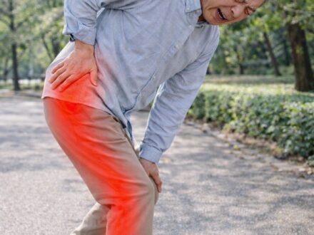 坐骨神経痛の典型的な痛い姿勢