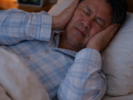 耳鳴りで寝つきが悪い